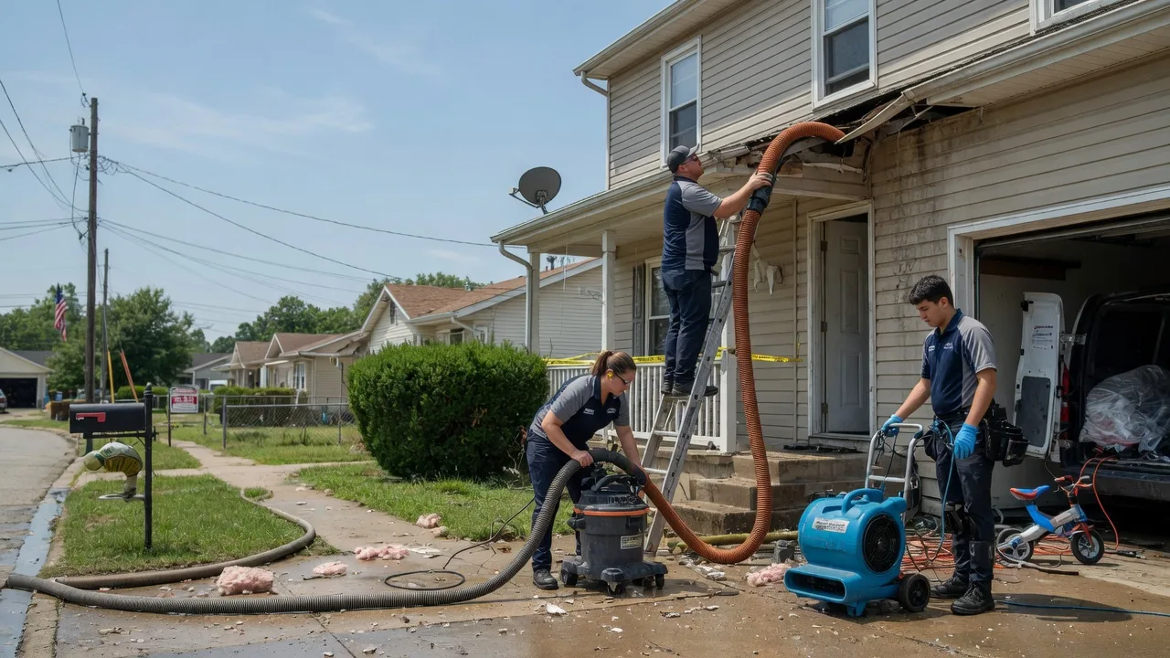 Water Damage Restoration in Plainville, IL near me